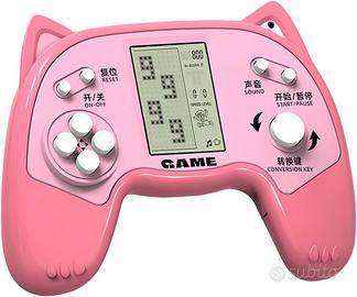 Console di gioco stile vintage tetris blocchi port