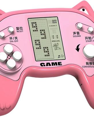Console di gioco stile vintage tetris blocchi port