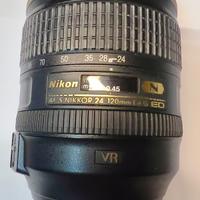 Ottica NIKON 24-120 f4  ED VR G  -  NITAL