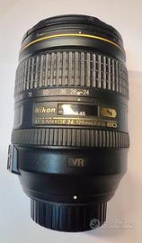 Ottica NIKON 24-120 f4  ED VR G  -  NITAL