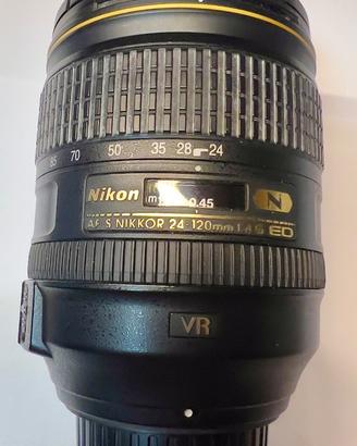 Ottica NIKON 24-120 f4  ED VR G  -  NITAL