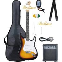CHITARRA ELETTRICA SAN MARCO SUNBURST SET COMPLETO