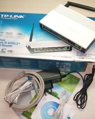 Modem marca tp link modello w8951nd