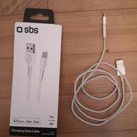 SBS CAVO DATI USB 2.0 APPLE LUNGHEZZA 1 MT BIANCO