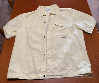 Camicia Stone Island in Canapa tg XL colore Sabbia