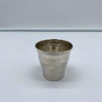 bicchiere bimbo in argento 800 anni 50