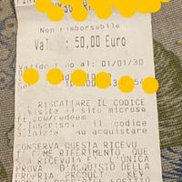 Codice Xbox Live 50€ - Nuovo e non usato