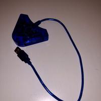 Adattatore joystick PlayStation 1 a USB per PC