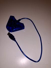 Adattatore joystick PlayStation 1 a USB per PC