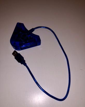 Adattatore joystick PlayStation 1 a USB per PC