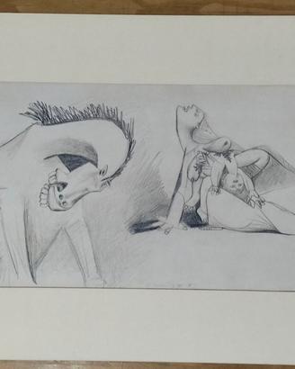 Pablo PICASSO – Studio per Guernica (1937)