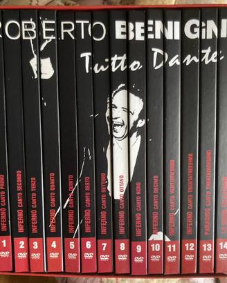 Tutto Dante di Roberto Benigni, 14 DVD