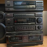 Impianto stereo aiwa