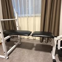 Panca piana inclinata Decathlon Multifunzione