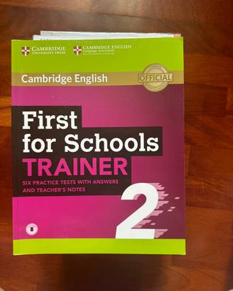 First for schools trainer