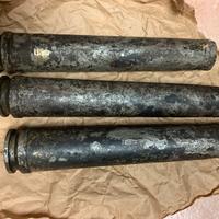 Ww2 tedesco 3,7 cm flak set 3 portafiori