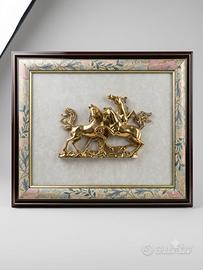 Quadri Vintage (59x53 cm) – Scultura "Lanciato"