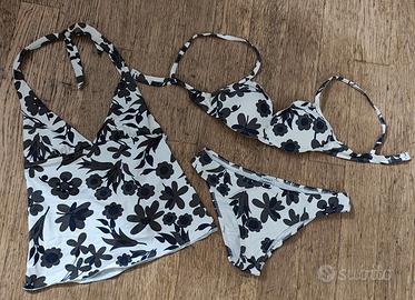 coordinato 3 pezzi. Calzedonia. vintage 