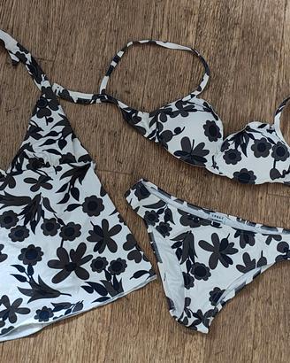 coordinato 3 pezzi. Calzedonia. vintage 