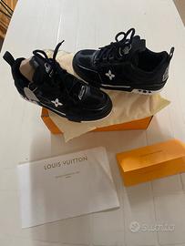 Scarpe Louis Vuittone Skate Trainer nere