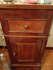 Coppia comodini in legno epoca perfetti