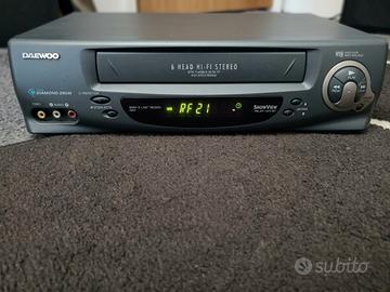 Videoregistratore VCR Daewoo 6 Head Hi-Fi Stereo