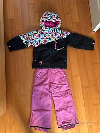 Completo sci bambina 5 anni