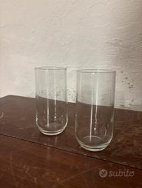 Set 2 Bicchieri Alti Minimal