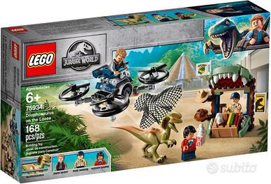 LEGO 75934 Jurassic World Park Dilofosauro in fuga