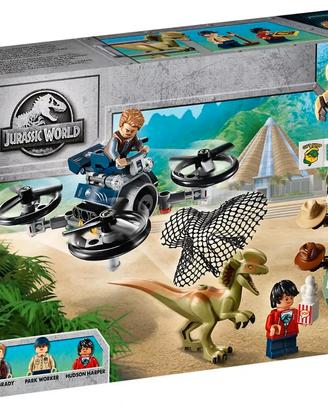 LEGO 75934 Jurassic World Park Dilofosauro in fuga