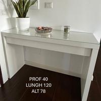 CONSOLLE INGRESSO BIANCA