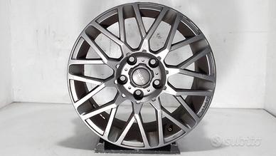 4 CERCHI IN LEGA 8x17 5x115 E38 F71.6 A MOD76 MOMO