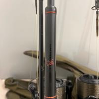 3 canne nash Dwarf 10ft 3,5 lb complete di foderi