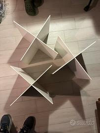 Divisorio a X per Kallax Ikea