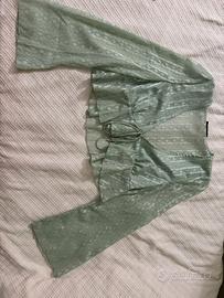 Top con maniche lunghe e larghe Shein