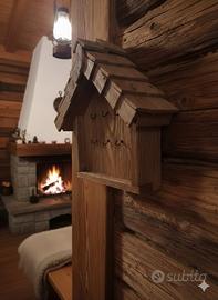 portachiavi muro artigianale 