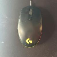 mouse da gaming logitech g203 lightspeed