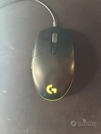mouse da gaming logitech g203 lightspeed