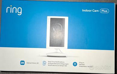 Telecamera Ring Indoor Cam Plus 2K - NUOVA