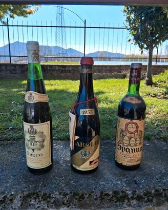 bottiglie di vino d epoca