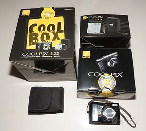 Nikon Coolpix L20 fotocamera macchina fotografica