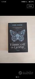 libro "Fabbricante di lacrime" 