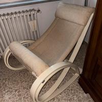 Sedia a dondolo Sgarsul - Gae Aulenti