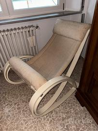 Sedia a dondolo Sgarsul - Gae Aulenti