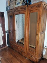 Armadio in legno della nonna