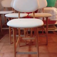 4 Sedie cucina alte