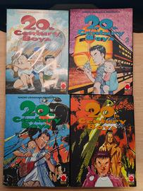 20th Century Boys manga italiano vol. 1-2-3-4