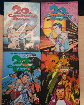20th Century Boys manga italiano vol. 1-2-3-4