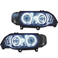 FARI BMW X5 E53 99-03 ANGEL EYES CCFL CROMATI