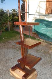 Aratro Espositore mensole legno teak